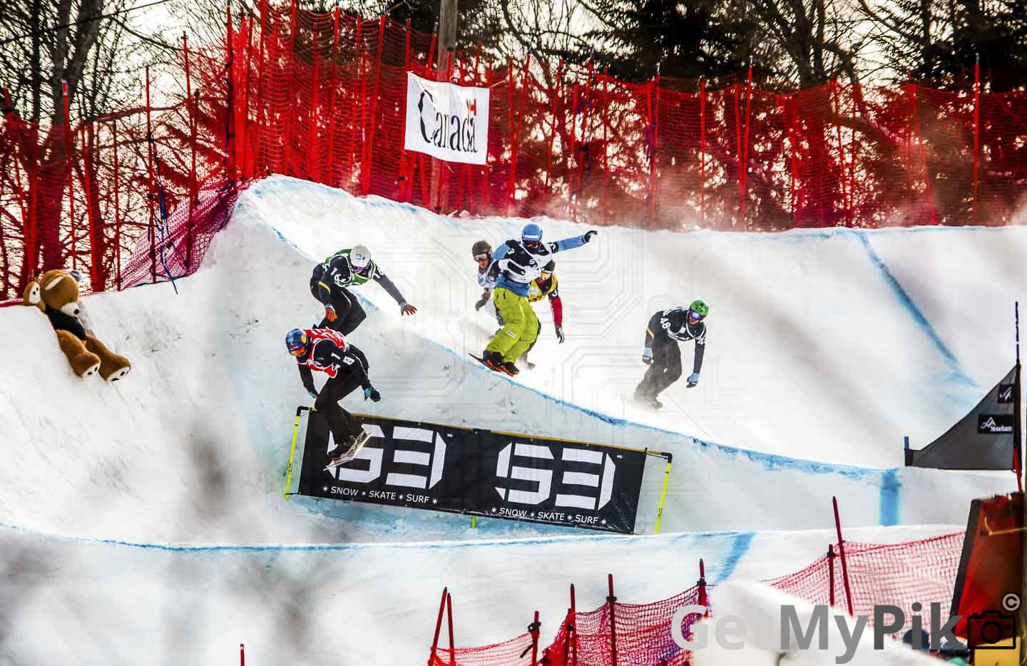 snowboard jamboree snow-cross cross stoneham coupe monde world cup events evenements sports competition