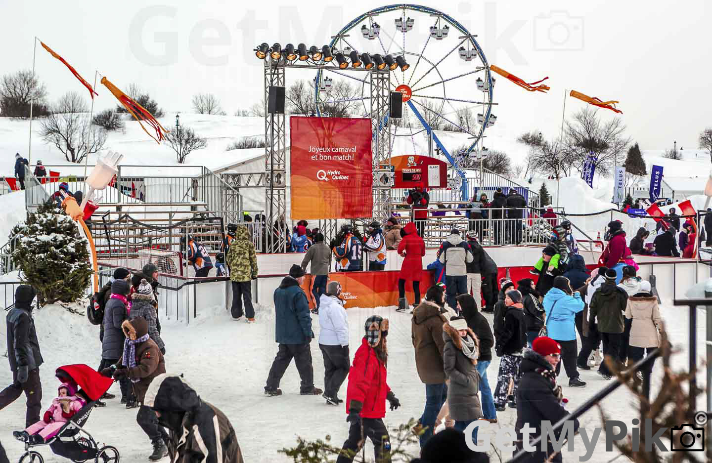 carnaval quebec bonhomme 60ans festival hiver hivernale corpo evenements grande-allee grande roue activites famille glissades duchesse 2014