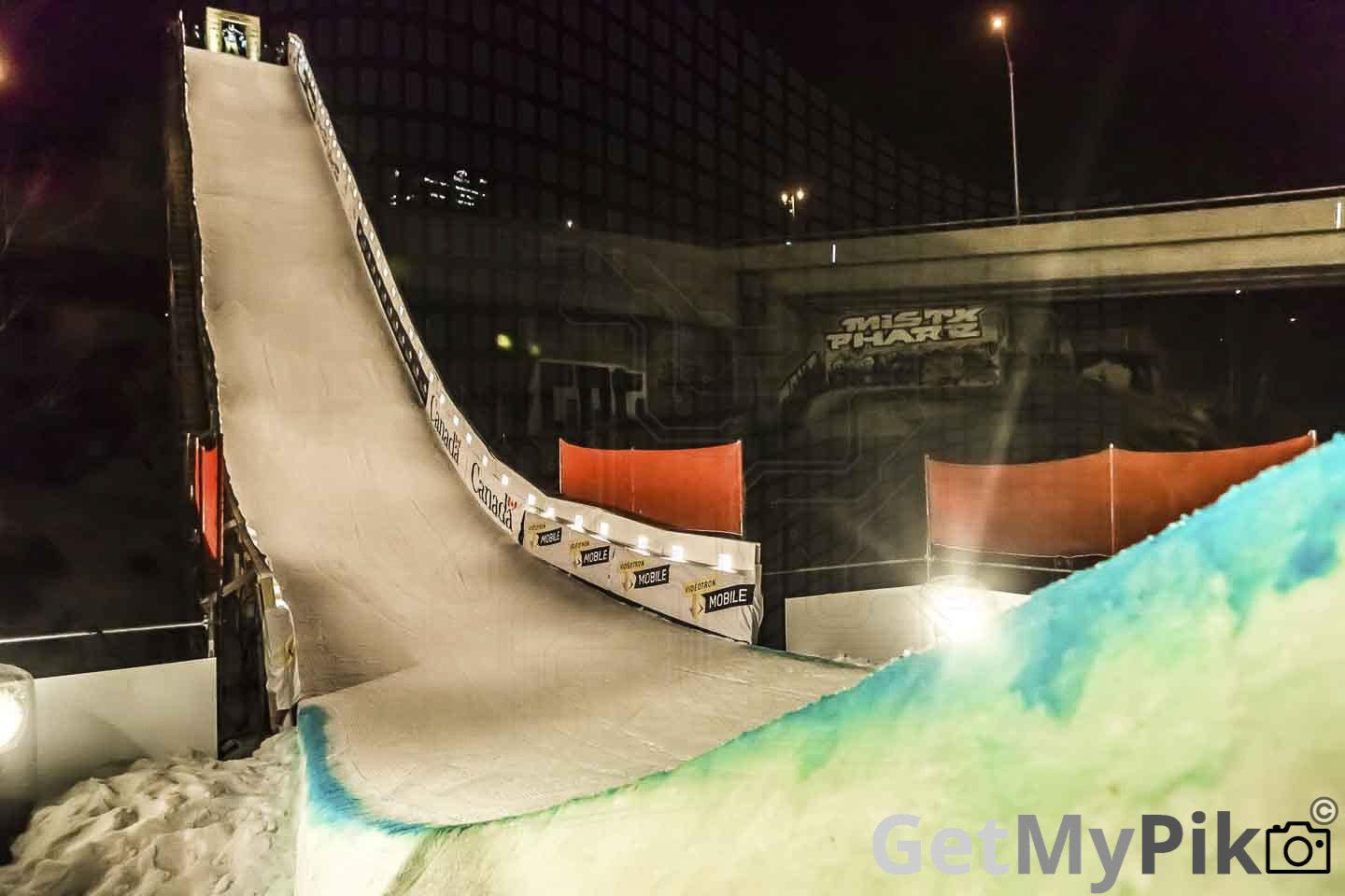 snowboard jamboree behind scene corpo big air freestyle world cup uci saut jump ilot fleurie basse-ville quebec 2014 ski snow neige hiver